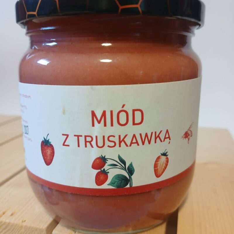 Miód z truskawką